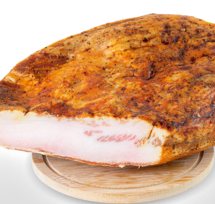 Guanciale di maiale Ussia