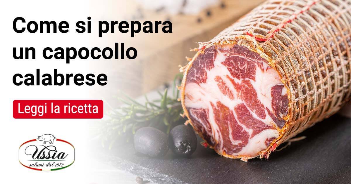 Come si prepara un capocollo calabrese Nduja
